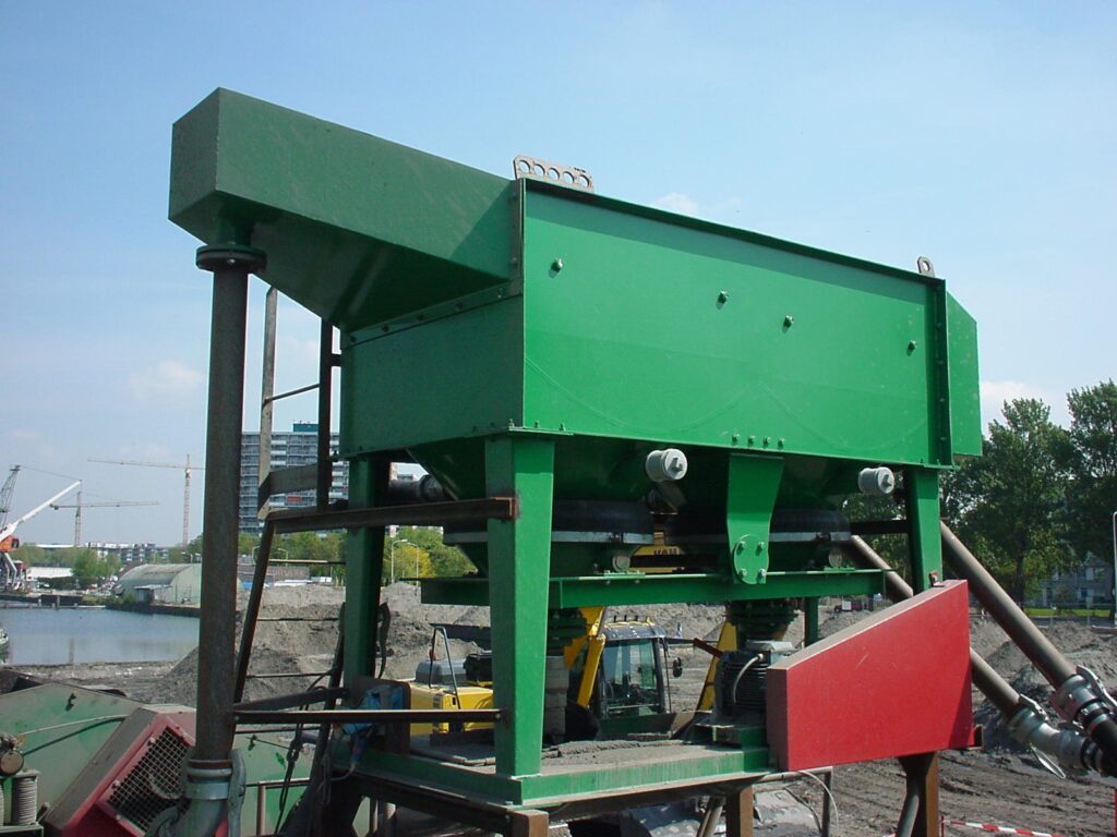 Jig vert installé en bord de site